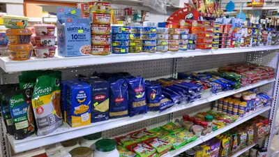 Sección de Abarrotes en Miscelanea Angelica