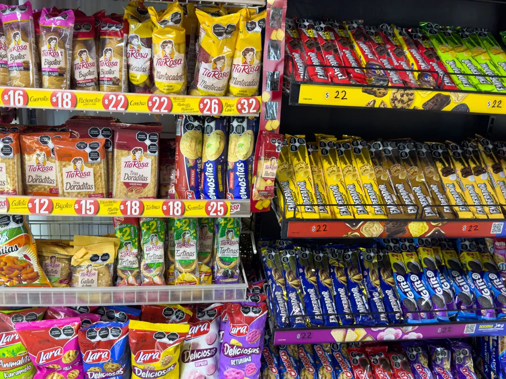 Sección de Galletas en Miscelanea Angelica